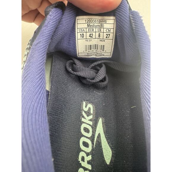 Brooks GHOST 14 Women's USED Running Sneaker Blue US Size 10 Medium No Box - Picture 10 of 10